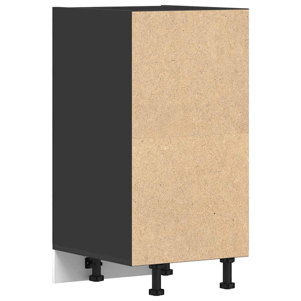Schwarzer Unterschrank Riga 40 cm