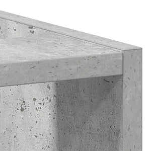 vidaXL Meuble bas Riga gris béton 40x44,5x81,5 cm, bois d'ingénierie