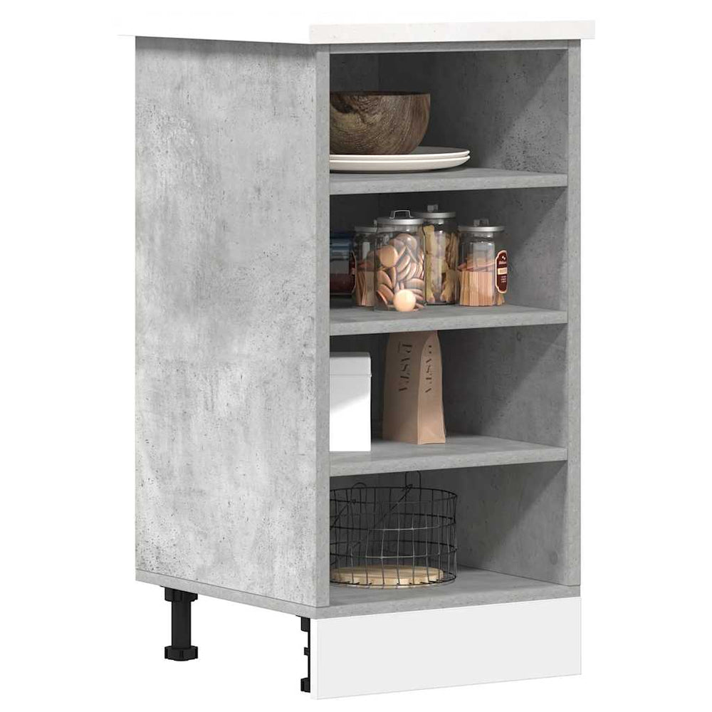 Unterschrank Riga Betongrau 40 cm