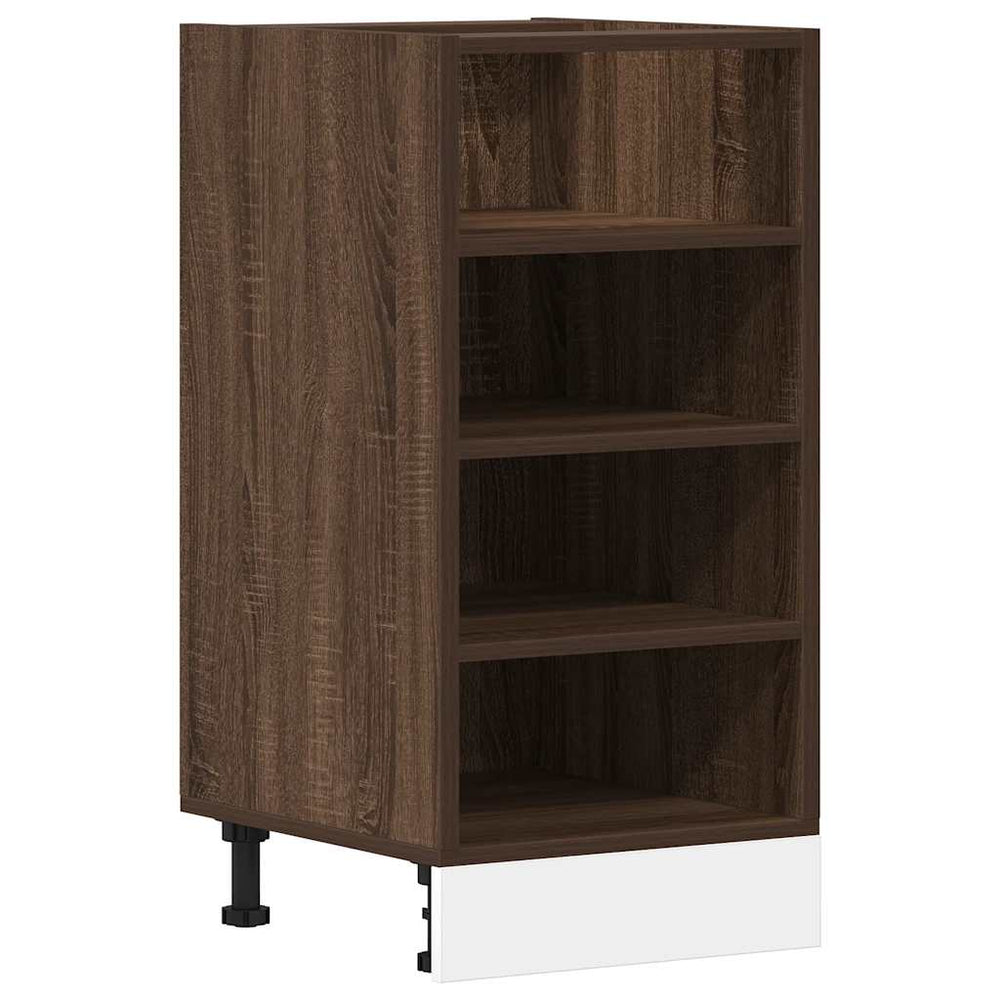 Unterschrank Riga Braun Eiche 40cm