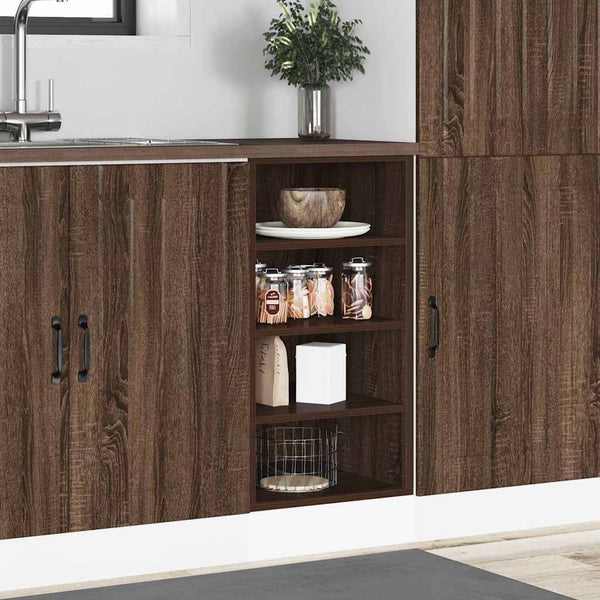 Unterschrank Riga Braun Eiche 40cm