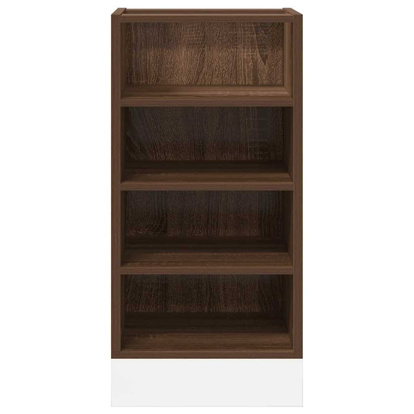 Unterschrank Riga Braun Eiche 40cm