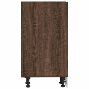 Unterschrank Riga Braun Eiche 40cm