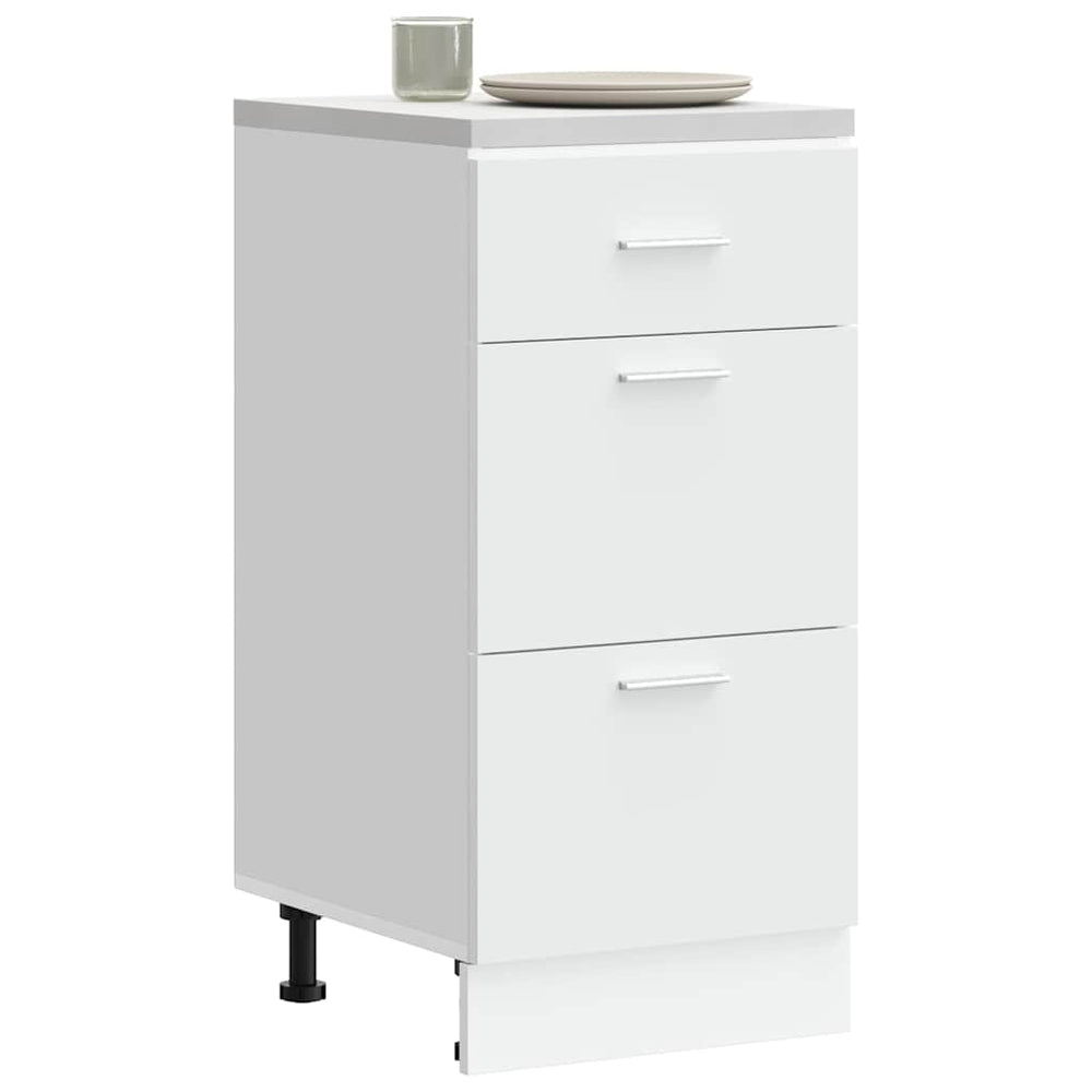 Unterschrank Lyon Weiß 40 cm