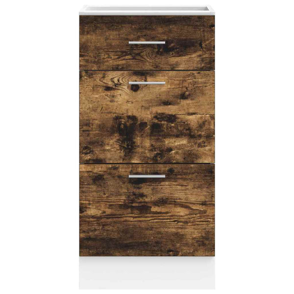 Lyon Unterschrank Räuchereiche 40 cm
