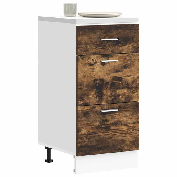 Lyon Unterschrank Räuchereiche 40 cm