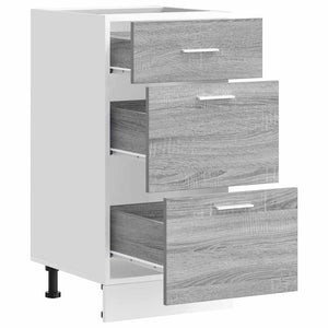 Unterschrank Lyon Grau Sonoma 40 cm