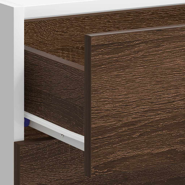 Unterschrank Lyon Braun Eichenoptik 40 cm