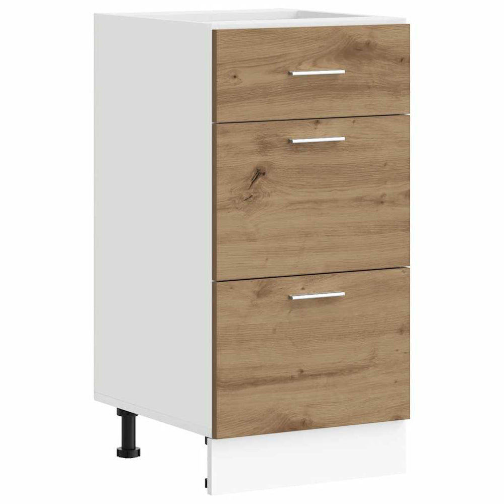 Unterschrank Lyon Artisan Eiche 40 cm