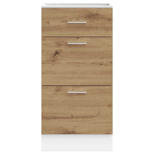 Unterschrank Lyon Artisan Eiche 40 cm