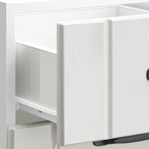 Küchenunterschrank Hochglanz Weiß