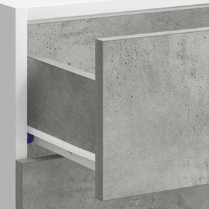 Küchenunterschrank Lyon Betongrau