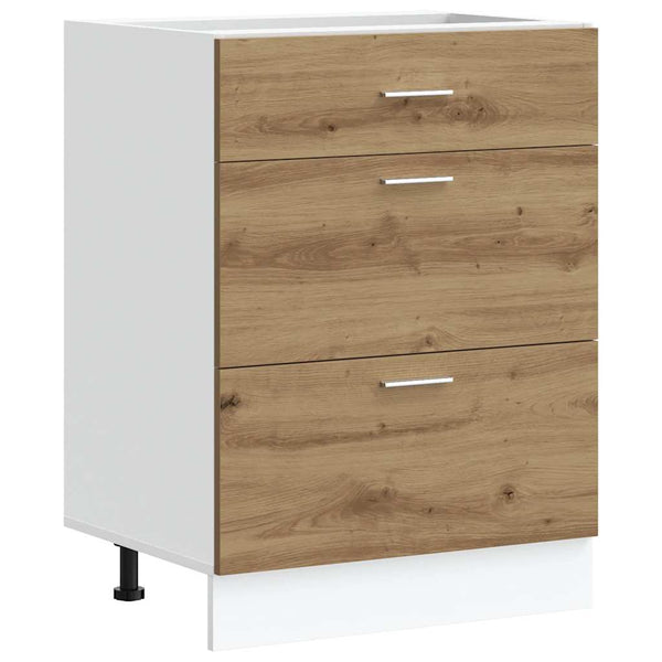 Küchenunterschrank Artisan Eiche