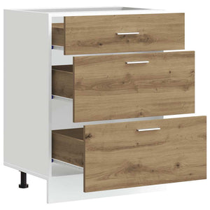 Küchenunterschrank Artisan Eiche