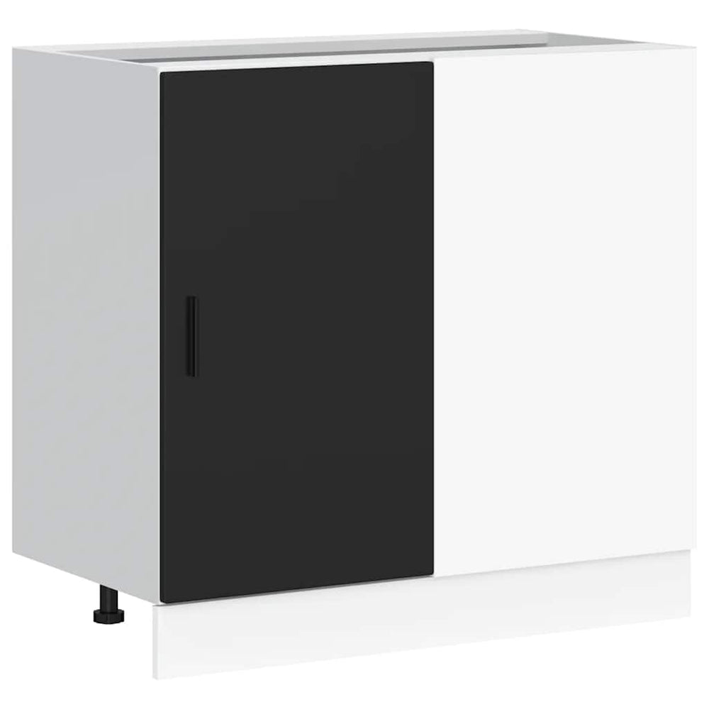 Küchenunterschrank Lyon Schwarz