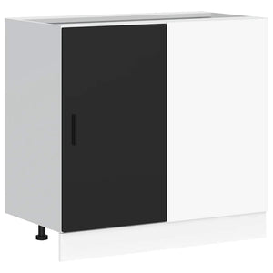 Küchenunterschrank Lyon Schwarz