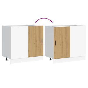 Küchenunterschrank Lyon Artisan Eiche