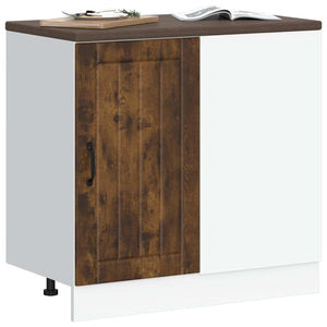 Küchenunterschrank Räuchereiche