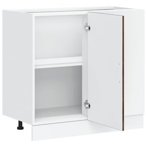 Küchenunterschrank Räuchereiche