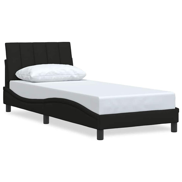 Bettgestell Hanko Schwarz 80x200 cm