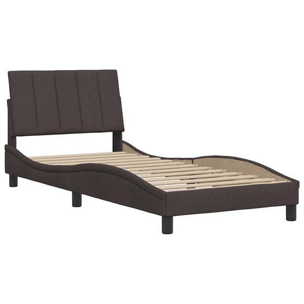 Bettgestell Dunkelbraun 80x200 cm