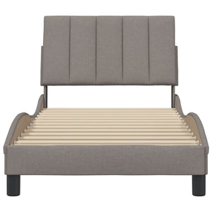 Bettgestell Hanko Taupe 80x200 cm