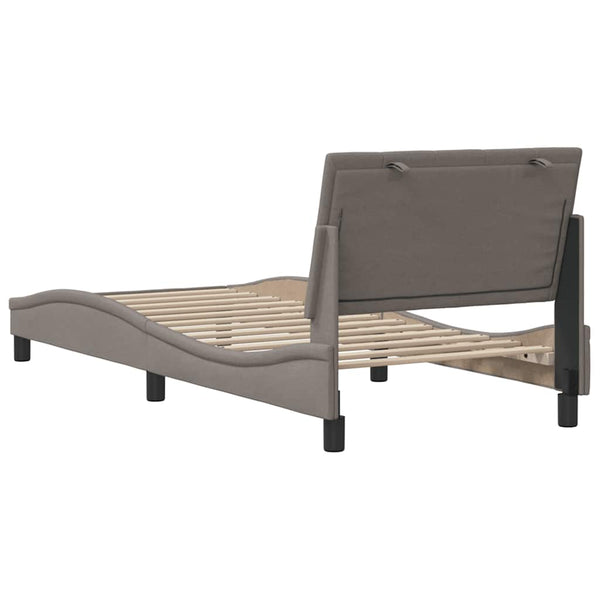 Bettgestell Hanko Taupe 80x200 cm