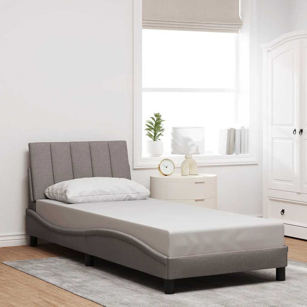Bettgestell Hanko Taupe 80x200 cm