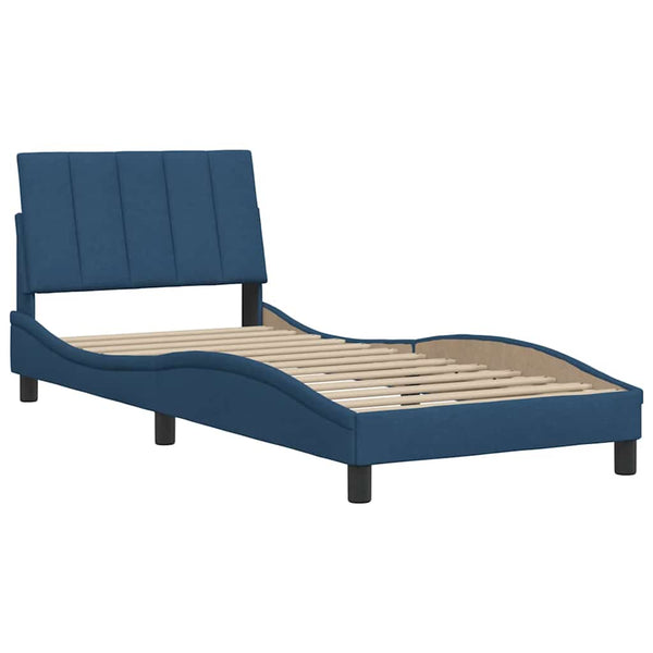 Bettgestell Hanko Blau 80x200 cm