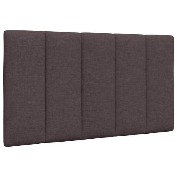 Bettgestell Dunkelbraun 90x190 cm Stoff