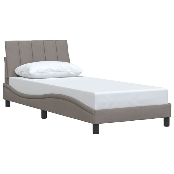 Bettgestell Hanko Taupe 90x190 cm