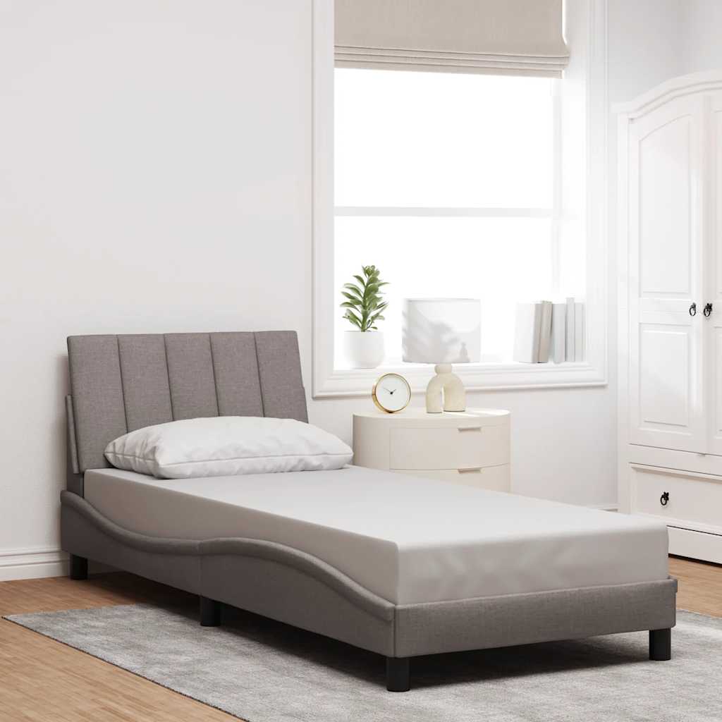 Bettgestell Hanko Taupe 90x190 cm