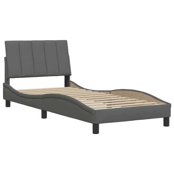 Bettgestell Dunkelgrau 90x200 cm