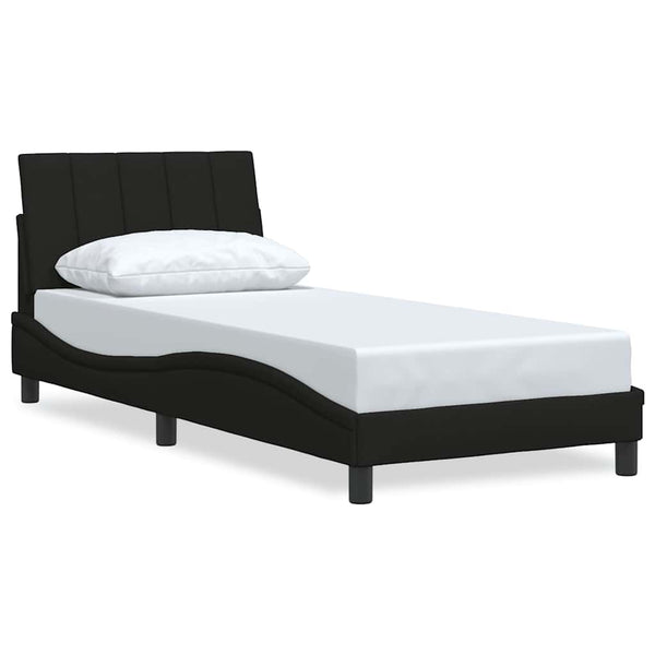Bettgestell Hanko Schwarz 90x200 cm