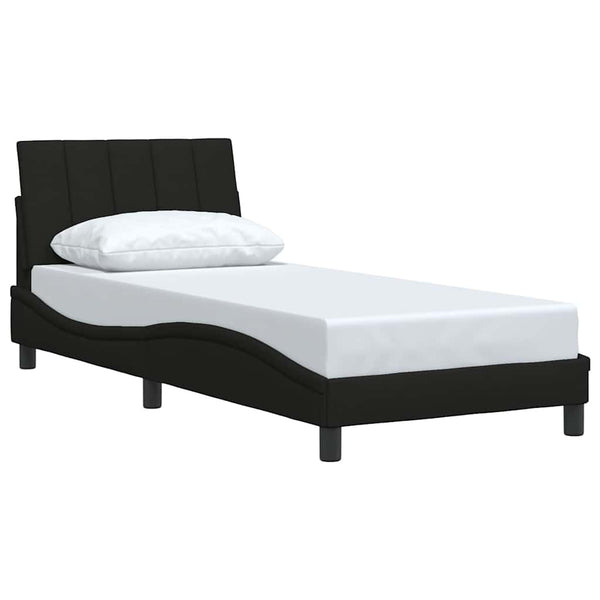 Bettgestell Hanko Schwarz 90x200 cm