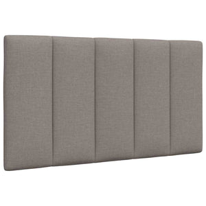 Bettgestell Taupe 90x200 cm Stoff
