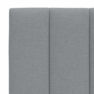 Bettgestell Hanko Hellgrau 100x200 cm