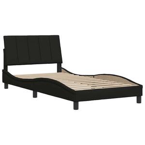 Bettgestell Hanko Schwarz 100x200 cm