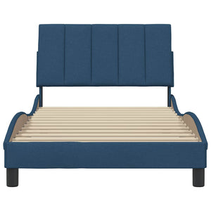 Bettgestell Hanko Blau 100x200 cm