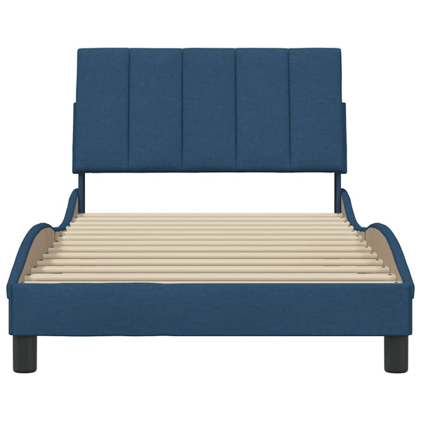 Bettgestell Hanko Blau 100x200 cm