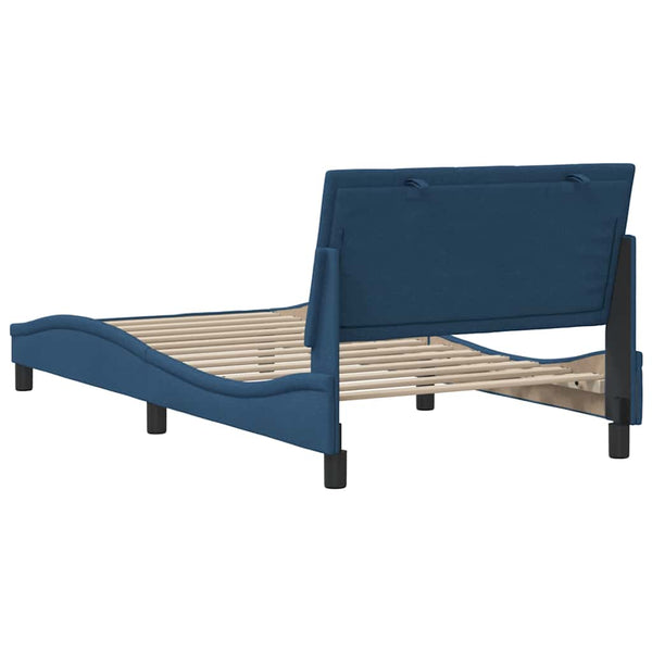 Bettgestell Hanko Blau 100x200 cm