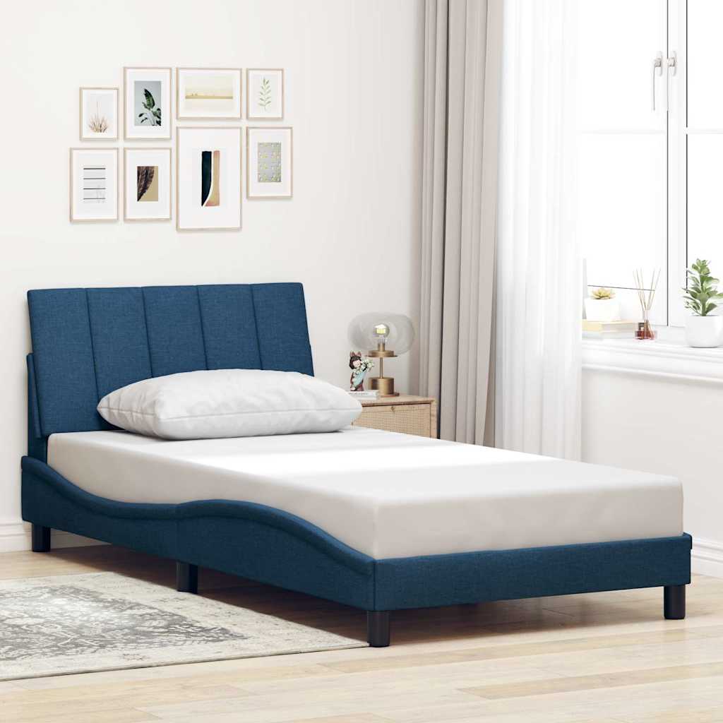Bettgestell Hanko Blau 100x200 cm