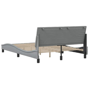 Bettgestell Hanko Hellgrau 120x200 cm
