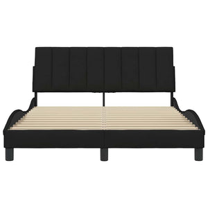 Bettgestell Hanko Schwarz 120x200 cm