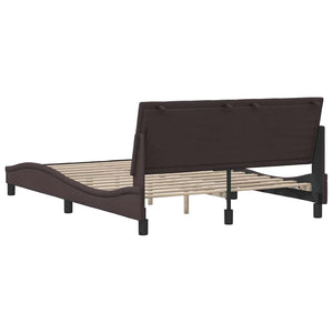Bettgestell Dunkelbraun 120x200 cm