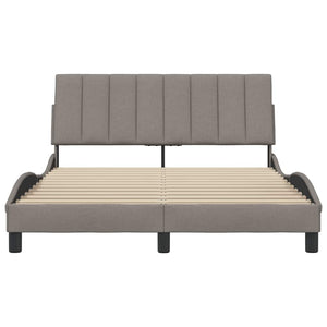 Bettgestell Hanko Taupe 140x190 cm