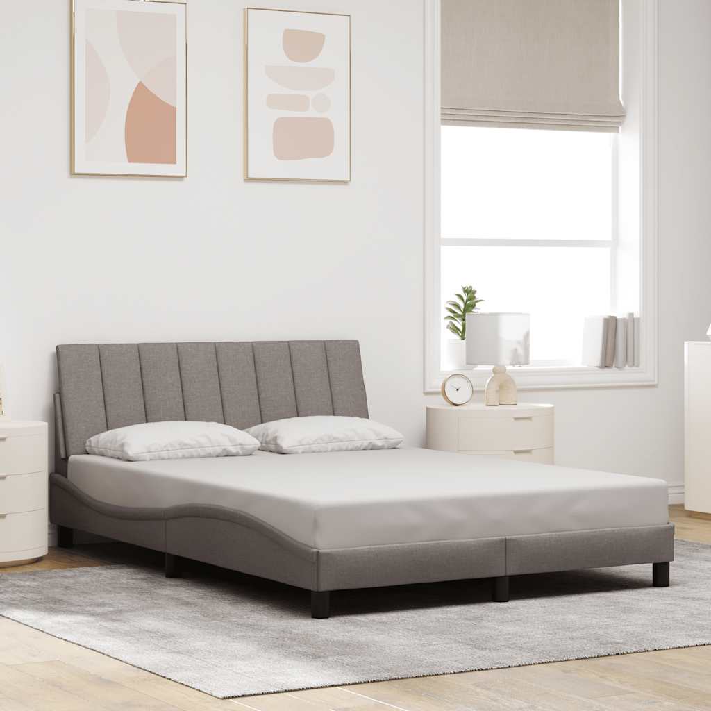 Bettgestell Hanko Taupe 140x190 cm