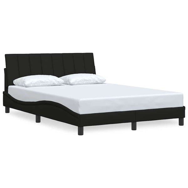 Bettgestell Hanko Schwarz 140x200 cm