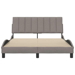 Bettgestell Hanko Taupe 140x200 cm