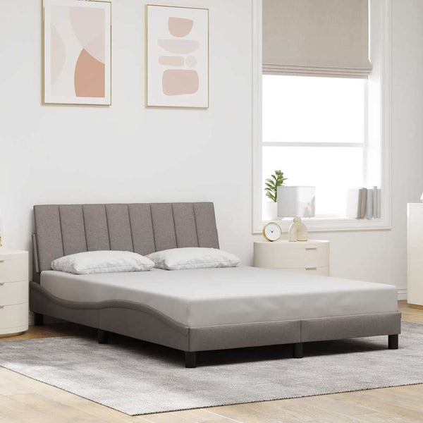 Bettgestell Hanko Taupe 140x200 cm